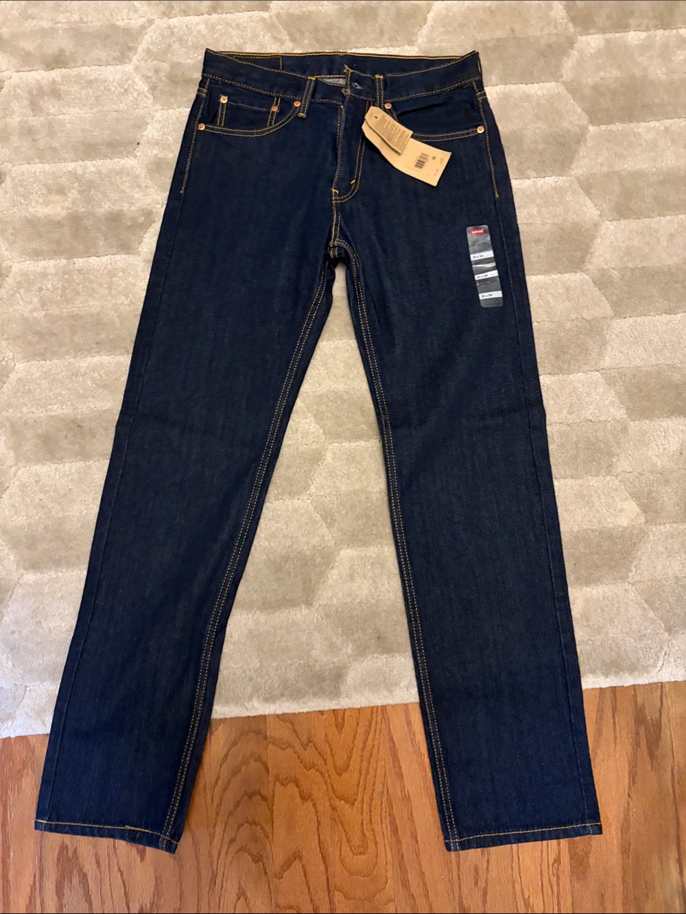 Levi's Indigo Men's Straight Jeans